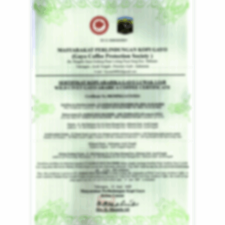 luwak-coffee-certificate